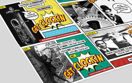 Clockin Postcards